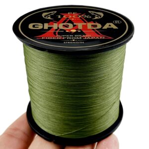 GHOTDA Braid Fishing line 300M 500M 1000M 4 Strands Multifilament